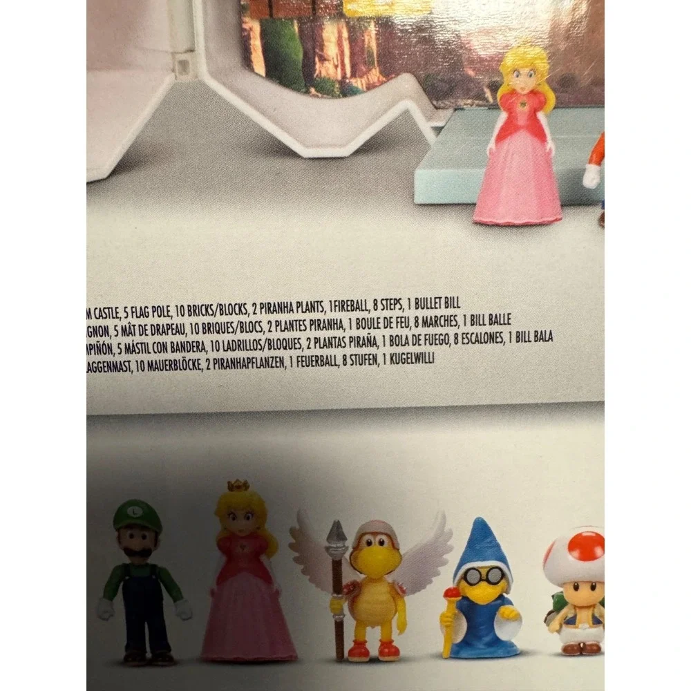 The Super Mario Bros Movie Play Set [ Mushroom Kingdom Castle ] NEW